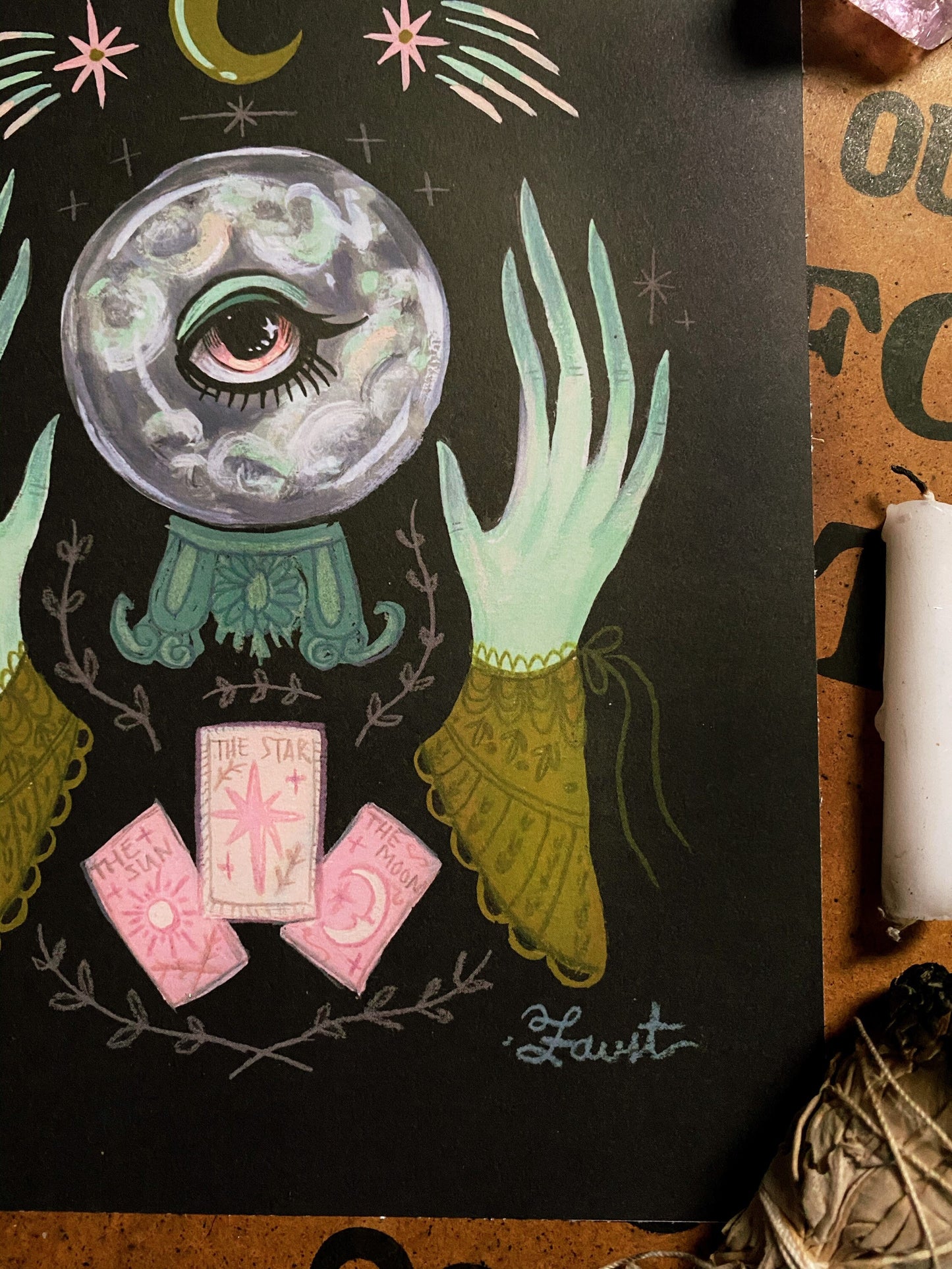 Midnight Magick - 8.5x11 Art Print