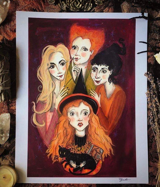 Hocus Pocus - 8.5x11 Art Print