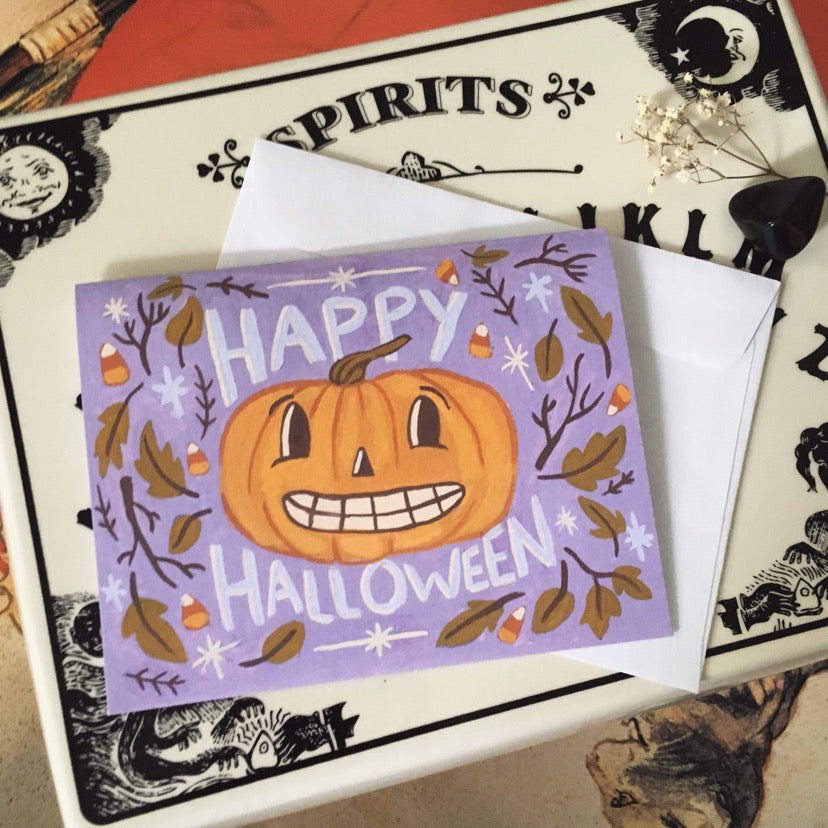 Happy Halloween! ✦ Vintage Halloween Card
